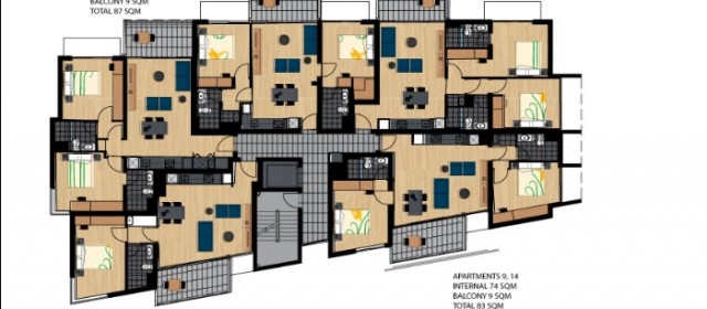 Level 2 & 3 floor plan